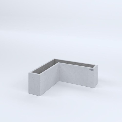 Fioriere cemento lisce - cemento,