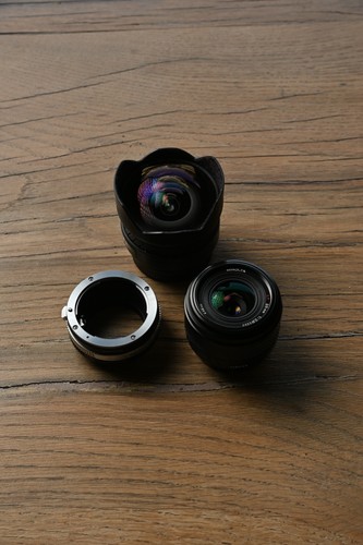 Obbiettivi sigma 14mm - f3.5, e