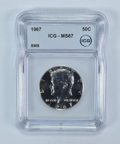 Mezzo dollaro kennedy 1967 - dollaro, sms