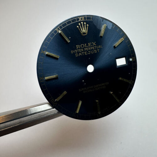 Rolex datejust blue dial 16233 - blue,