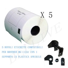 5 Etichette Compatibile per