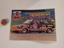 ADESIVO VINTAGE STICKER KLEBER VW VOLKSWAGEN GOLF GTI 16 V 