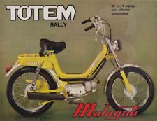 advertising Pubblicità -MOTO MALAGUTI TOTEM RALLY 72-CICLOMOTORI ITALIANI EPOCA-