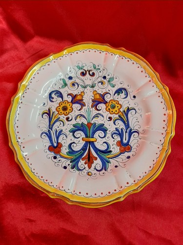 Vecchio piatto ceramica - piatto,