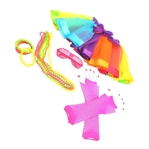 Set tuta tutù arcobaleno - tuta,