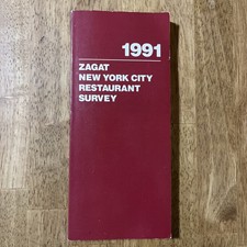 Zagat Survey 1991 New York City Restaurants (Annual) by Zagat, Nina; Zagat, Tim