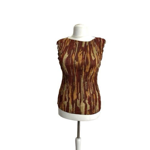 Top arancione rosso canotta - , da