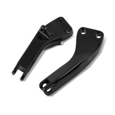 Supporto Pedane passeggero per Harley-Davidson Dyna Switchback 12-16 nero