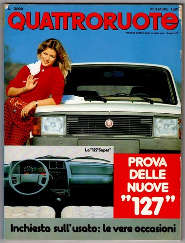 Quattroruote 314 dicembre - quattroruote,