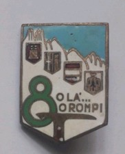 Distintivo Alpini 8° Reggimento. Brigata Julia. Esercito