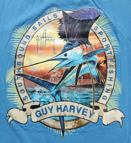 Shirt guy harvey blu uomo - harvey,