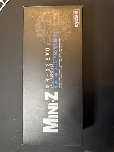 Kyosho mini 03evo blue - kyosho, mini-z