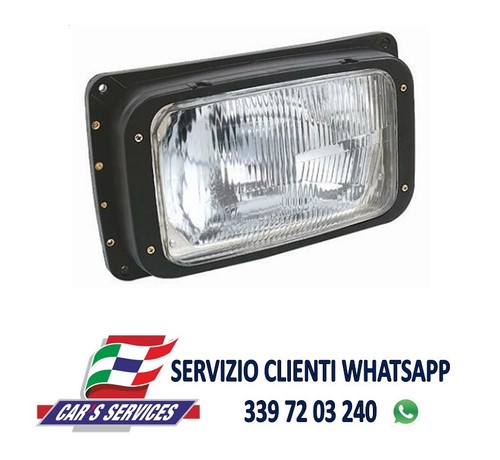 Faro sinistro iveco 110 - h4,