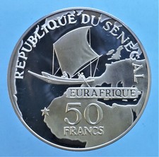 SENEGAL 50 FRANCHI 1975 25°