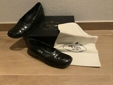 Prada Ballerine Pelle Nere 36 1/2 Con Scatola