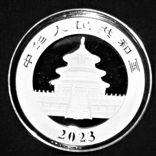 Cina panda 2023 - moneta, argento