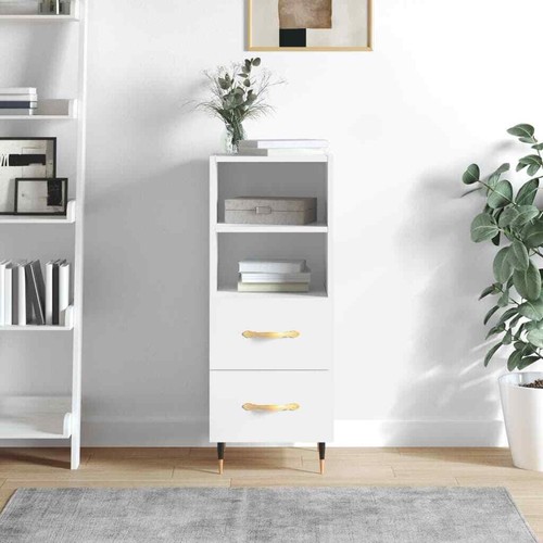 Vidaxl credenza bianco lucido - vidaxl,