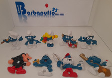 PUFFI SCHLEICH SET COMPLETO ANSTECKCLIP  54.301 - 54.309 da BARBAPUFFO