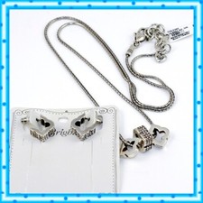 Set collana orecchini cerchio