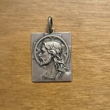 Medaglia Gesù In Argento Vintage