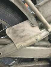 Lamiera abrasiva - raschietto da neve sul telaio posteriore per DKW NZ350-1, NZ350 (anno 1943