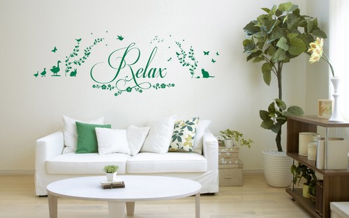 Adesivo wall art vinile - in,