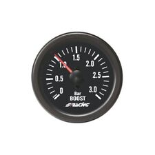 MANOMETRO PRESSIONE TURBINA FONDO NERO SIMONI RACING 52mm 3 BAR TURBO BOOST