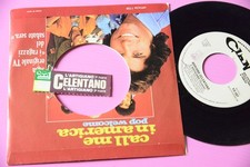 CELENTANO L'ARTIGIANO 1 PARTE LARTIGIANO 2 PARTE 7" 45 STICKER JUKE BOX STRIP
