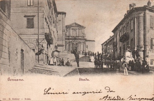 Roma genzano strada animata - strada, ,
