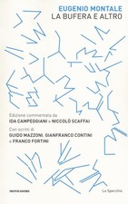 La bufera e altro / E. Montale