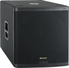B-WARE DJ PA 18" altoparlante subwoofer attivo 800 watt RMS bass box amplificatore