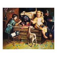 Quadro Dipinto a Mano Olio su