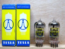 Coppia: TESLA ECC88 | oltre 100% ✅ NOS NIB Balanced Tubes Valvola Tubolare (6922)