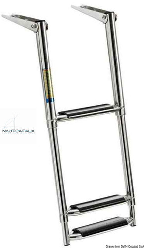 Scaletta telescopica inox - telescopica,