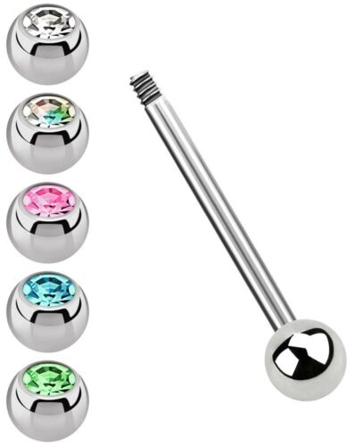 Set piercing alla lingua barra - alla,