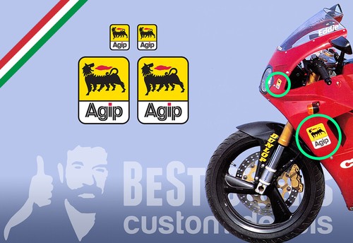 Adesivi agip per - adesivi, restauro