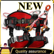 Imbracatura Ponte Girevole Protezione Caduta Albero Arrampicata Sella Arborista Mezza Corpo