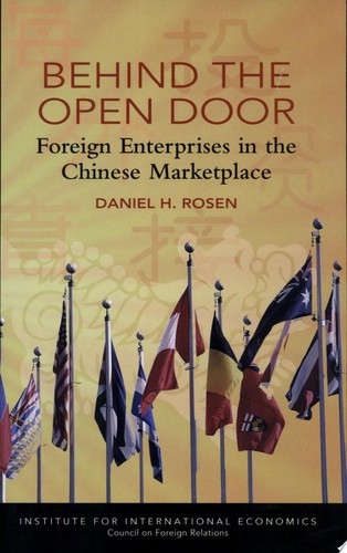 Behind the open - open, door: