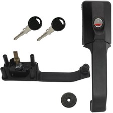 POS Serratura Esterna Per Porta Con Maniglia Per Camper Nero