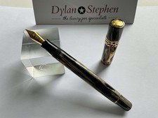 Visconti Federico II Grey Pearl Celluloid Ragtime Limited Edition fountain pen