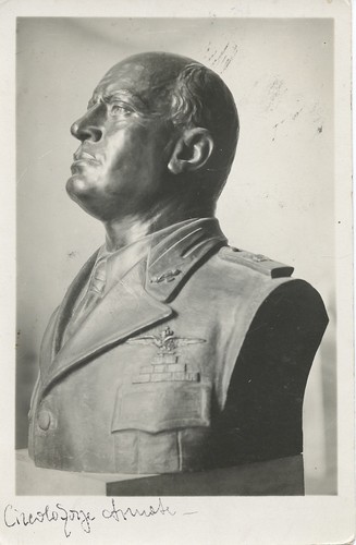 Fascismo busto mussolini ffaa - busto,