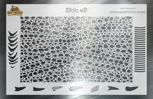 Stencil aerografo rete - stencil,