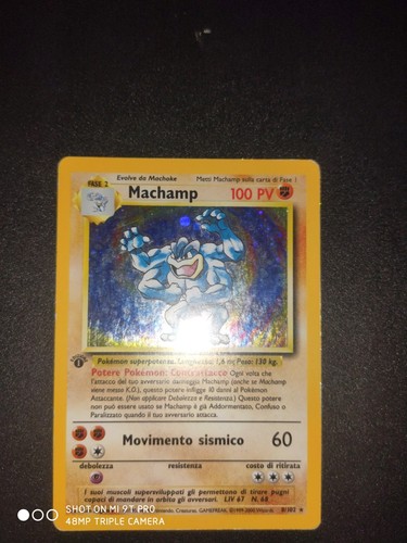 Machamp set base pokemon - set,