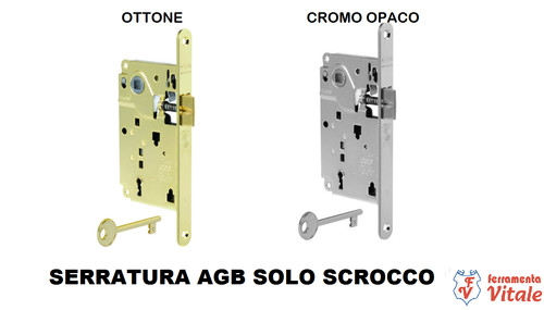 Serratura infilare tipo patent