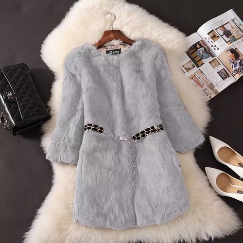 Giacca cappotto pelliccia - cappotto,
