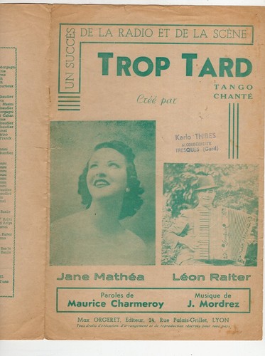 Corse jane mathéa accordéon - jane,