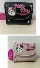 Portafoglio in pelle Rosa o Nero Hello Kitty Dim: 13x10cm