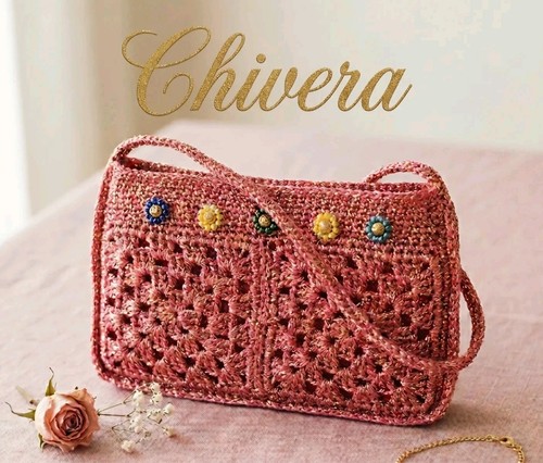Borsa uncinetto fatta mano - borsa,