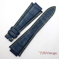 Cinturino in Alligatore Blu