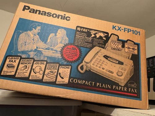 Fax panasonic fp101 compact - fax,